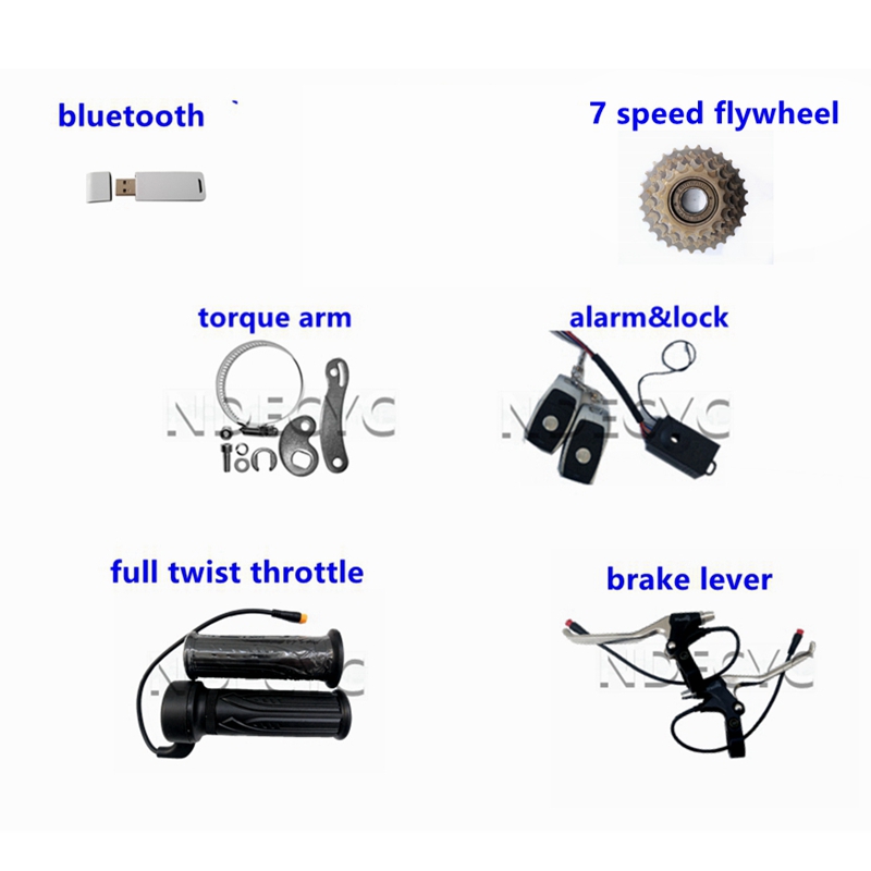 NBP 20/24/26x4.0 48-72V 3000W  - Ebike Conversion Kit 72V 3000W recension och pris