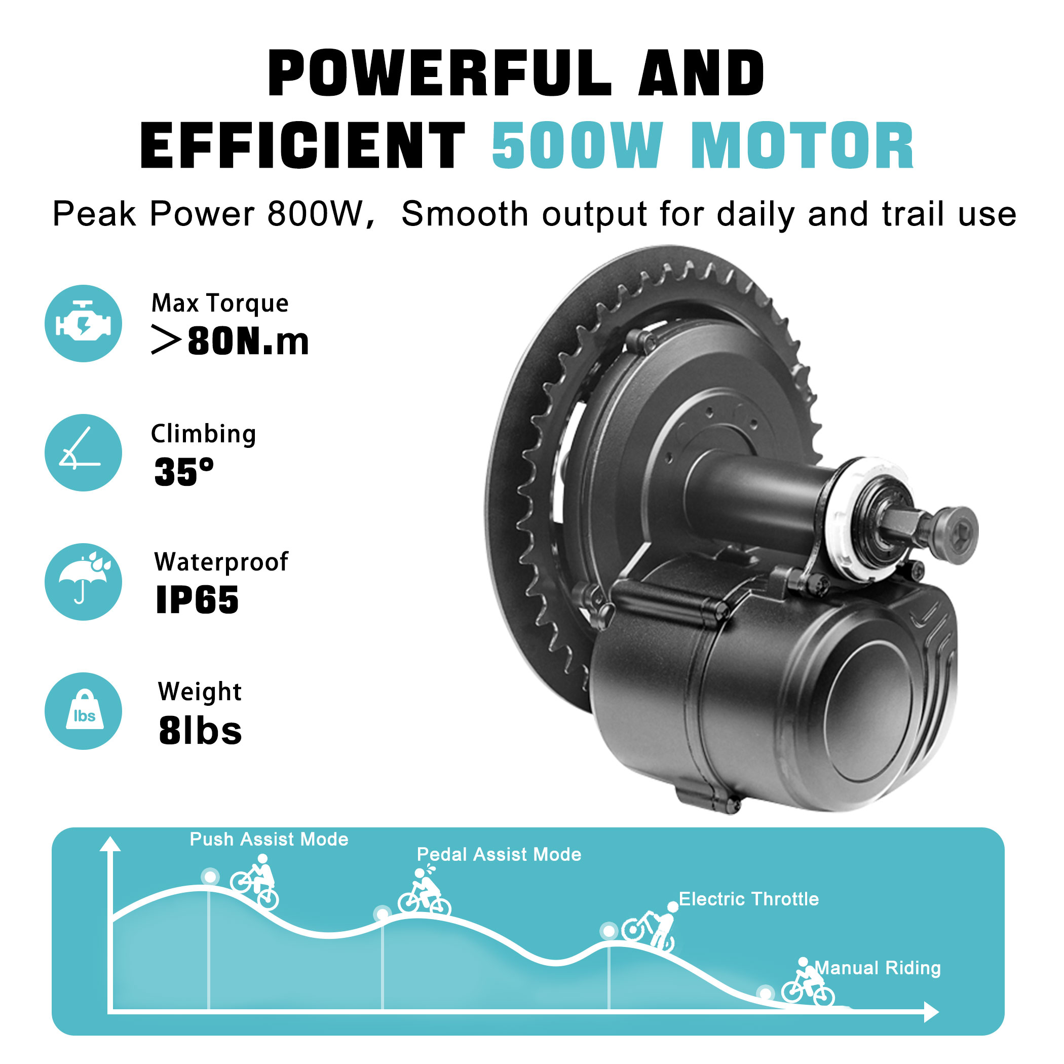 TONGSHENG TSDZ2B‑1T4 Mid Drive - Tongsheng Tsdz2B Mid Drive Motor recension och pris